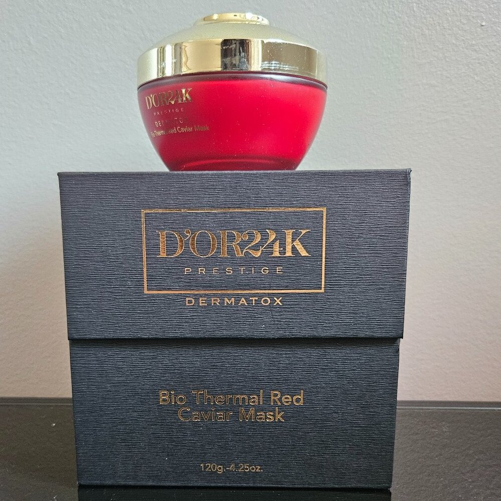 D'OR 24K BIO THERMAL RED CAVIAR MASK - 4.25 fl oz \ 125 g - BRAND NEW - SEALED